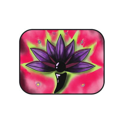 Vibrant Lotus Car Mats – Set of 4 – Stylish Auto Accessories for Lotus Lovers