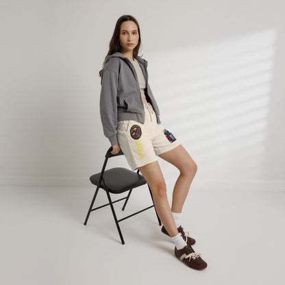 Graphic Sweat Shorts - USA 250 Patch & Retro Hero Print