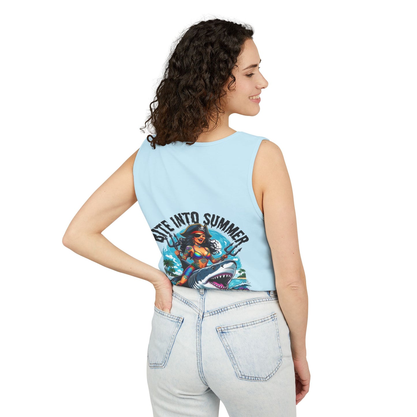 Forever Summer Tank — "Pirate the Fun / Forever Summer" Graphic Tank Top