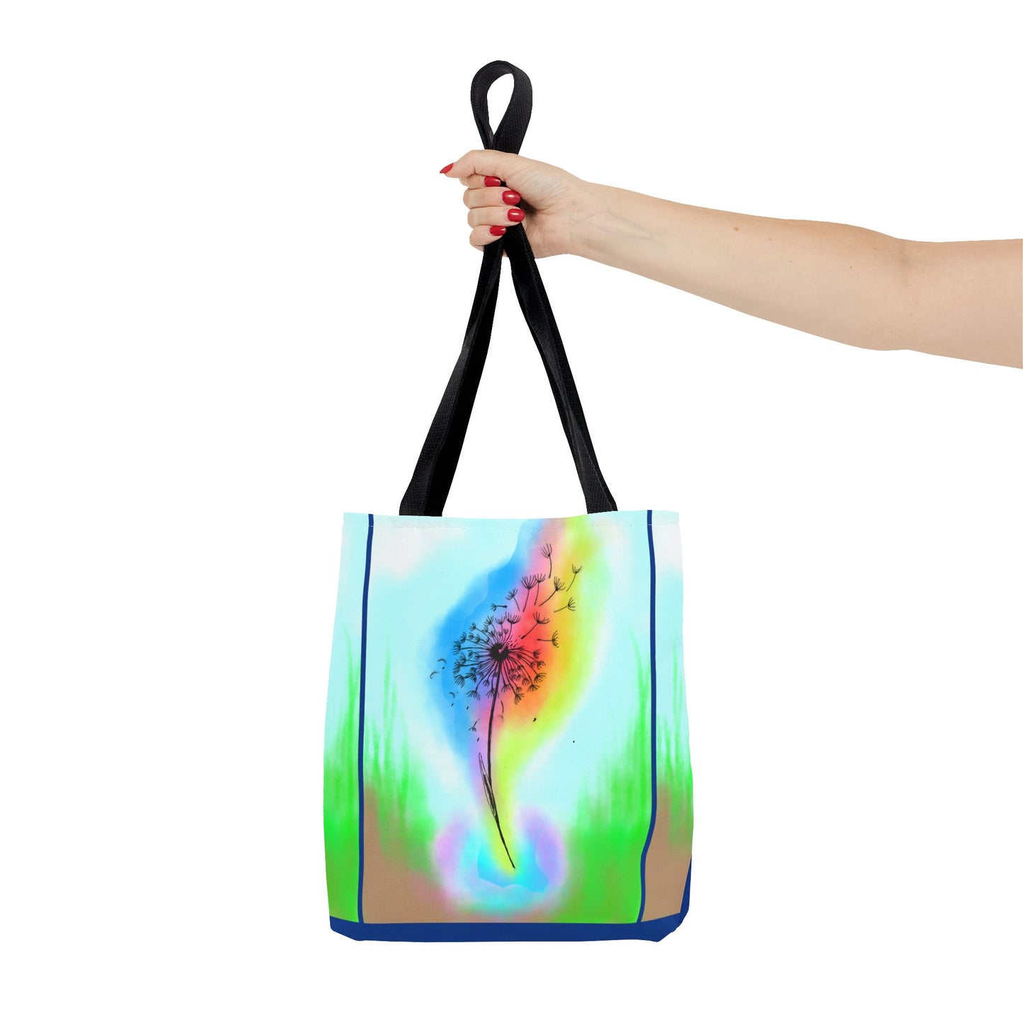 Vibrant Nature-Themed Tote Bag - Perfect for Eco Lovers, Beach Days, Daily Errands, Gift for Friends, Sustainable Fashion