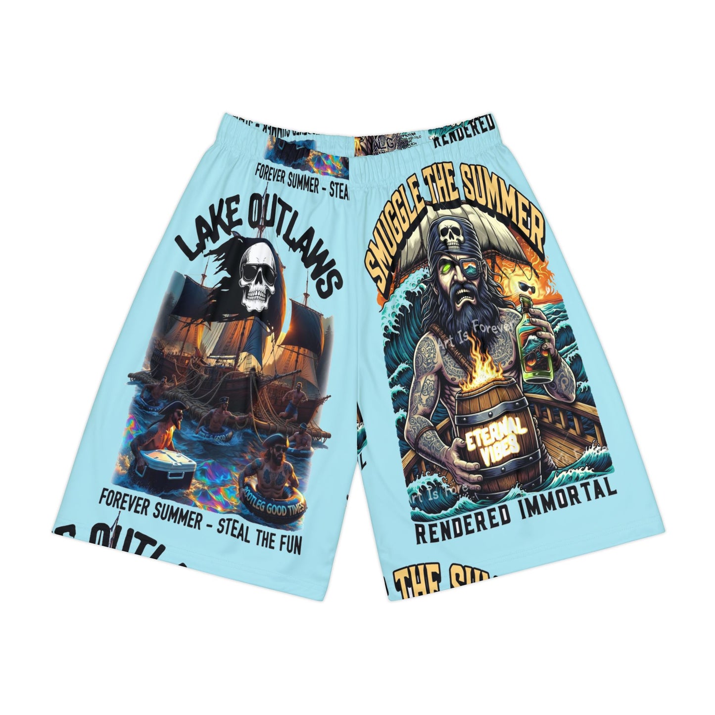 Lake Outlaws 'Smuggle the Summer' Men's Summer Shorts