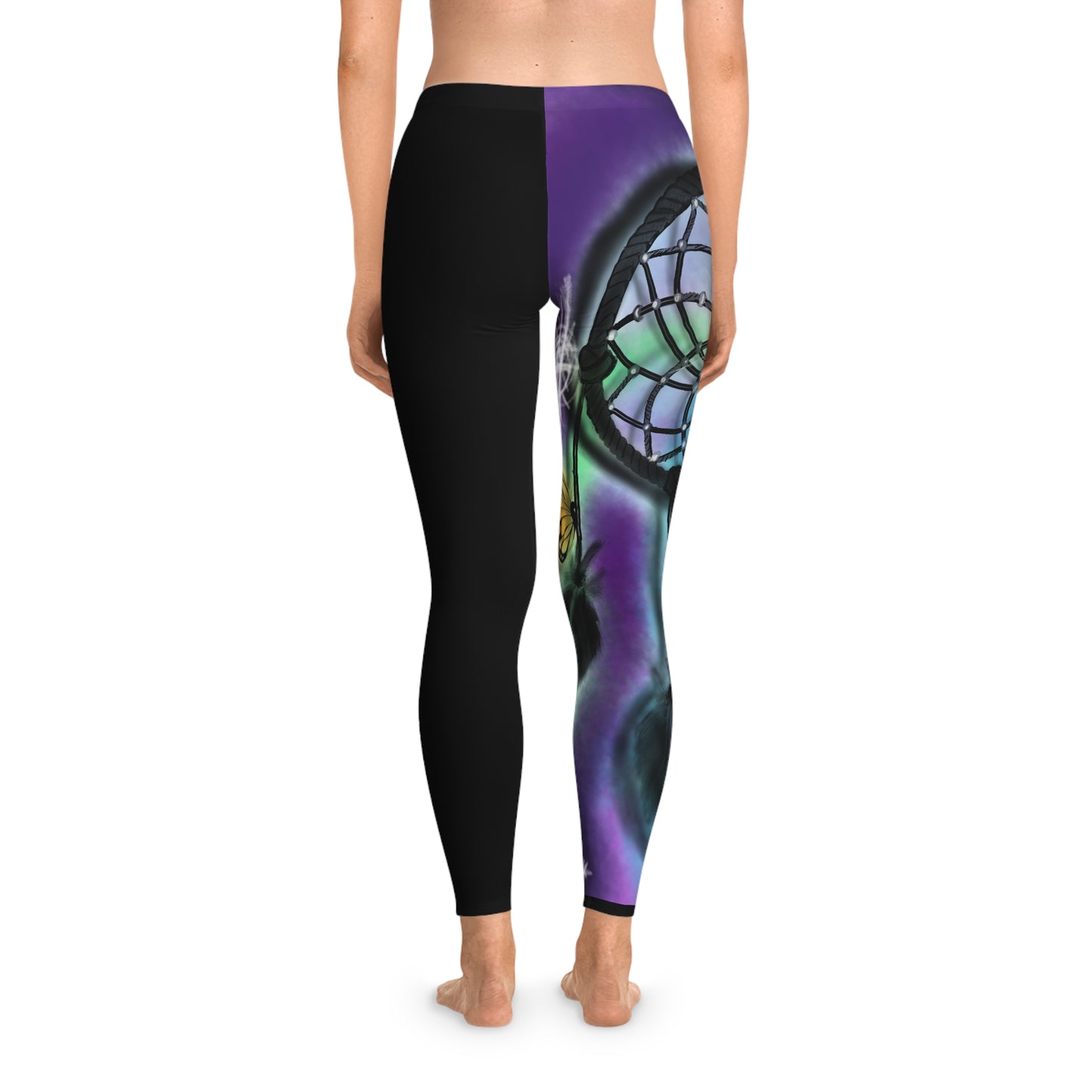 Dreamy Dreamcatcher Leggings, Colorful Workout Leggings, Unique Fashion Leggings, Boho Style Leggings, Gift for Her