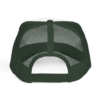Lake Vibes Trucker Cap — Vintage Nature Graphic ‘Lake’ Mesh Hat
