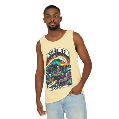 Forever Summer Tank — "Pirate the Fun / Forever Summer" Graphic Tank Top