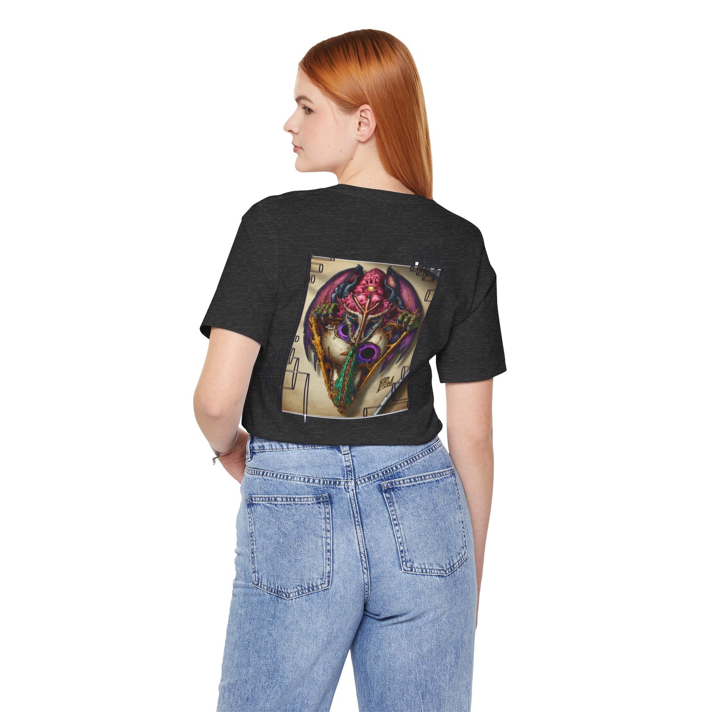 Viking King Graphic Tee — Norse Warrior Playing Card Design