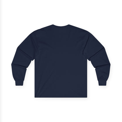 The Struggle Is Real long sleeve tee featuring a moody cinematic street scene by Reese Wilson