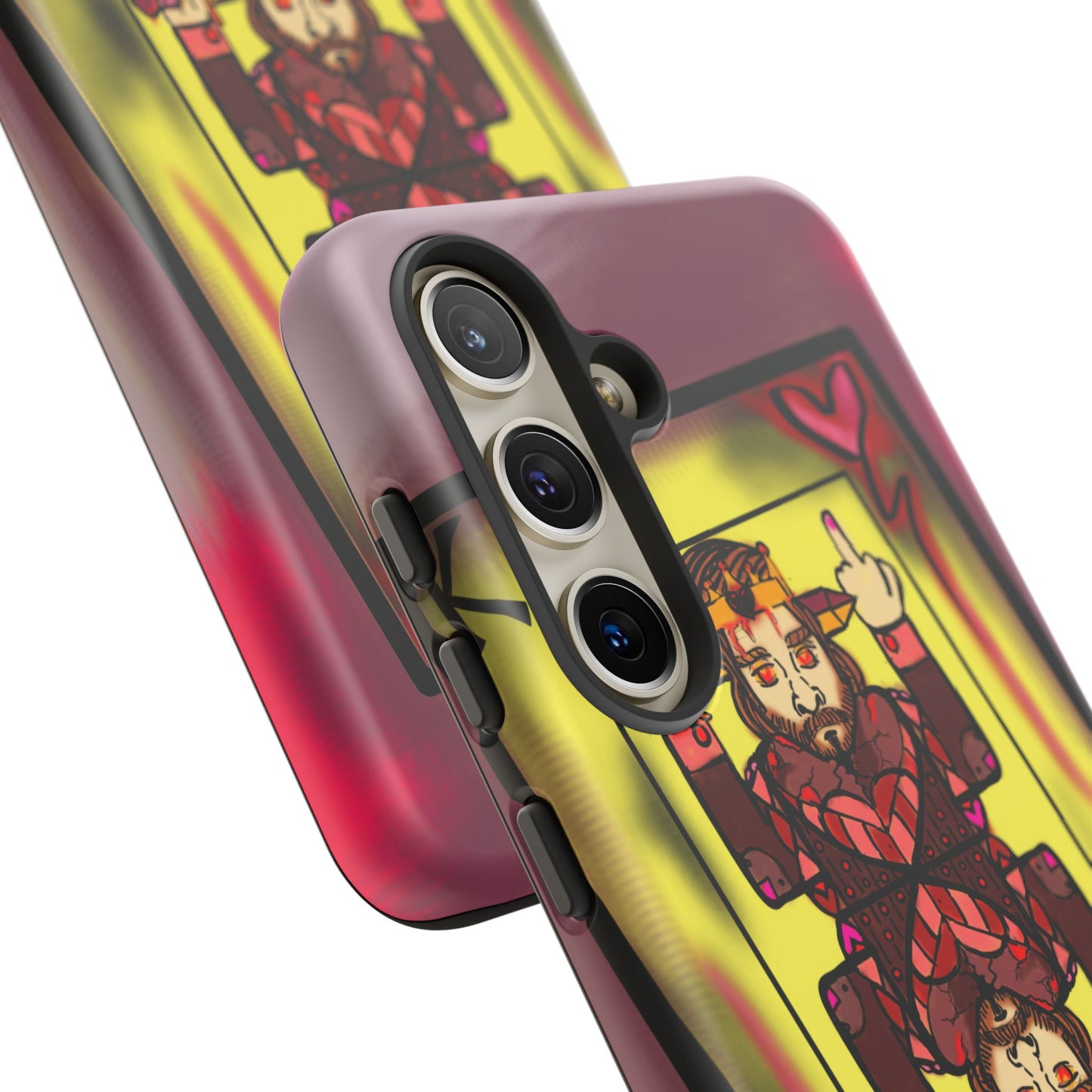 Playing Card Phone Case - Tough Cases with King Design
