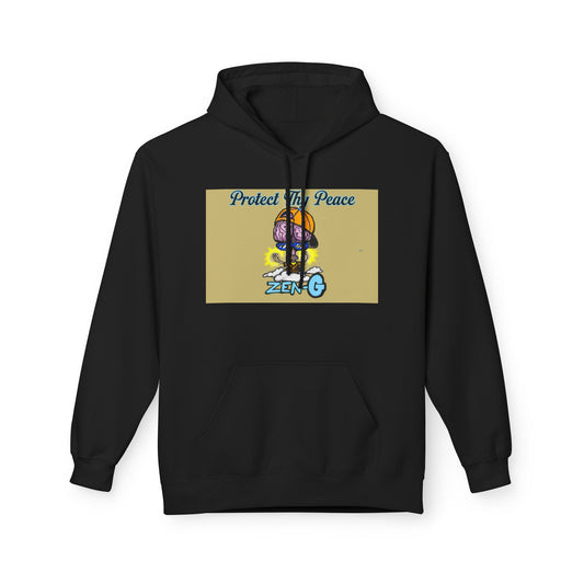 Unisex Fleece Hoodie with 'Protect The Peace' Design | Cozy Apparel for Mindfulness, Gift for Yoga Lovers, Peaceful Vibe Hoodie, [...]