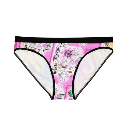 Beach Vibes Women's Underwear - High Class Mama & Lighthouse Designs