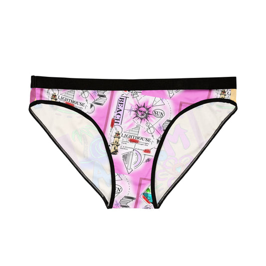 Beach Vibes Women's Underwear - High Class Mama & Lighthouse Designs