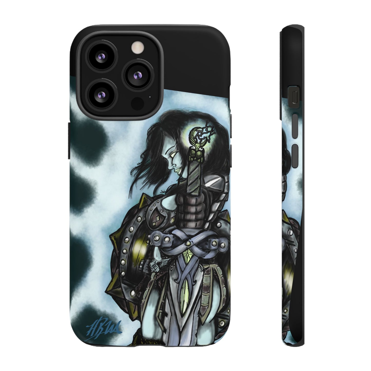 Tough Cases: Bold Warrior Phone Case - Perfect for Gamers & Fantasy Fans