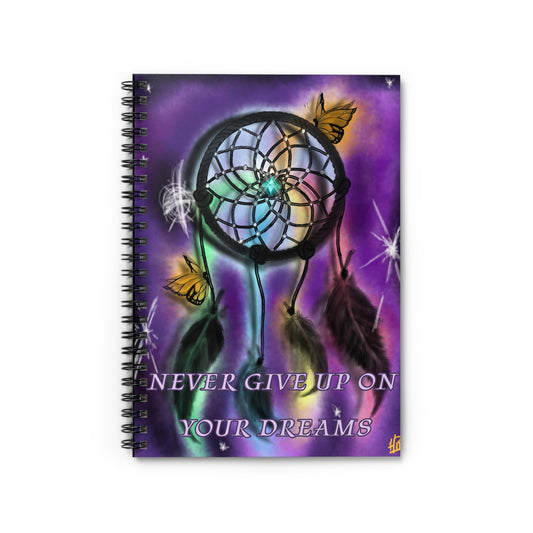 Dream Catcher Spiral Notebook - Inspirational Ruled Journal for Creativity
