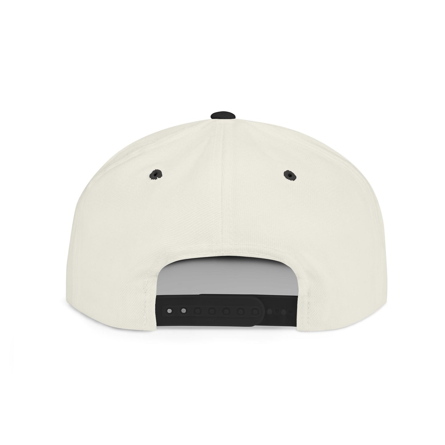Unique Flat Bill Snapback Hat, Trendy Cap for Streetwear, Graphic Design Hat, Gift for Him, Cool Fashion Accessory