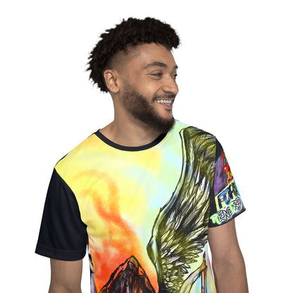 Men's Graphic Sports Jersey - Unique AOP Design, Great for Gaming Events, Casual Wear, Gifts, Sports Enthusiasts