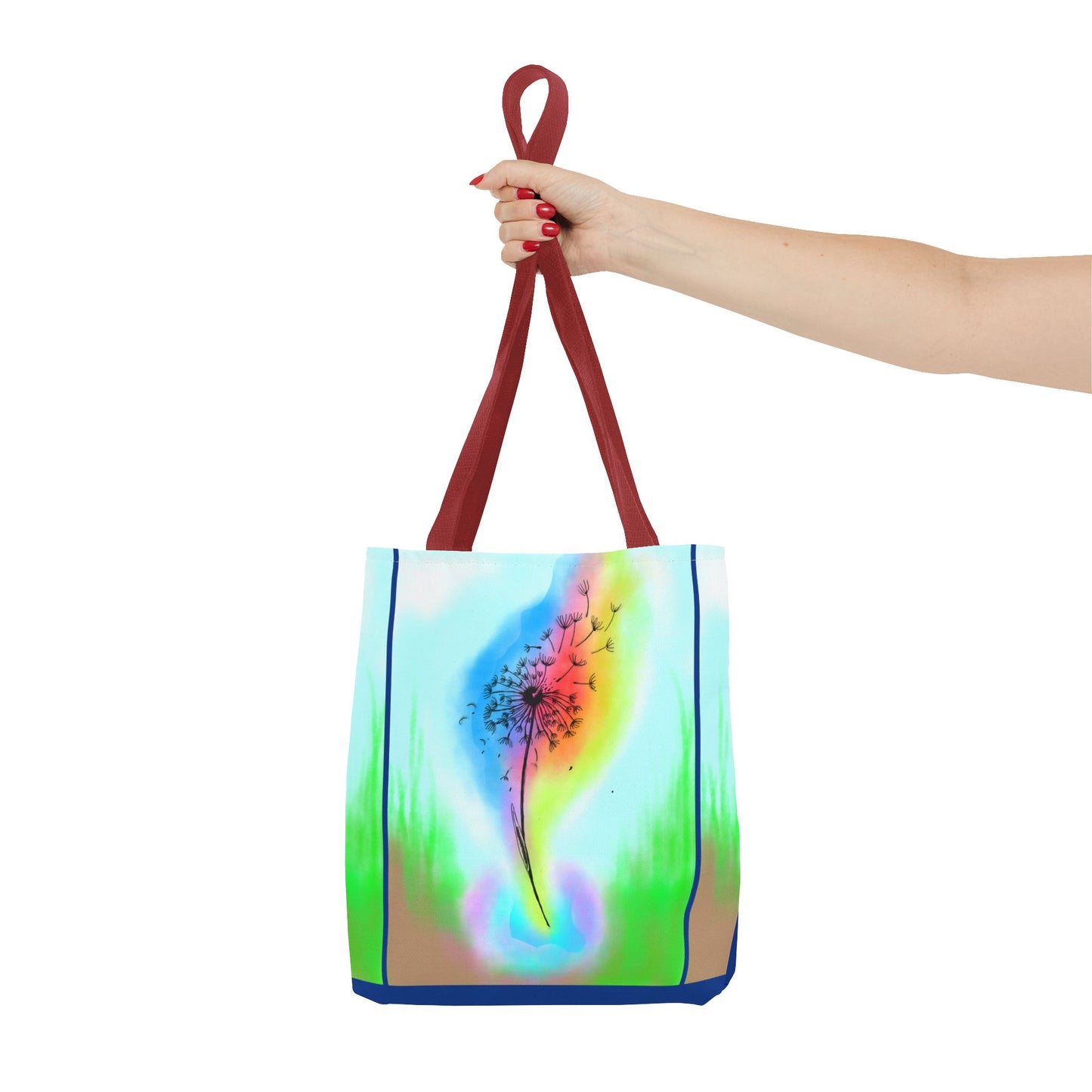 Vibrant Nature-Themed Tote Bag - Perfect for Eco Lovers, Beach Days, Daily Errands, Gift for Friends, Sustainable Fashion
