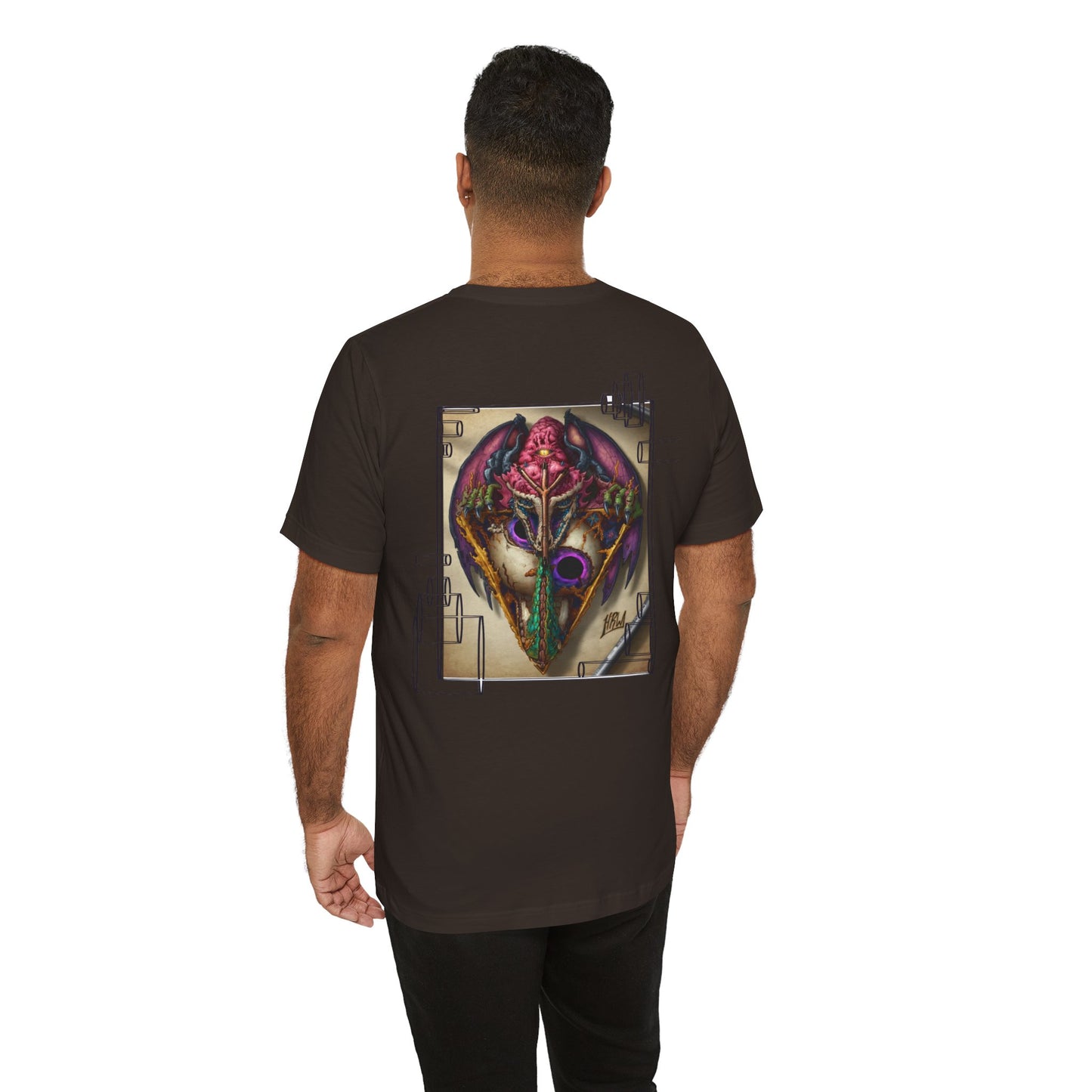 Viking King Graphic Tee — Norse Warrior Playing Card Design