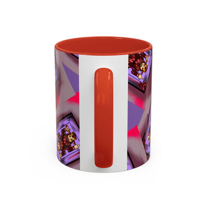 Rebellious King Coffee Mug, Unique Gift for Coffee Lovers, Artful Mug for Home, Cool Cup for Tea, Birthday Present, Fun Kitchen Decor