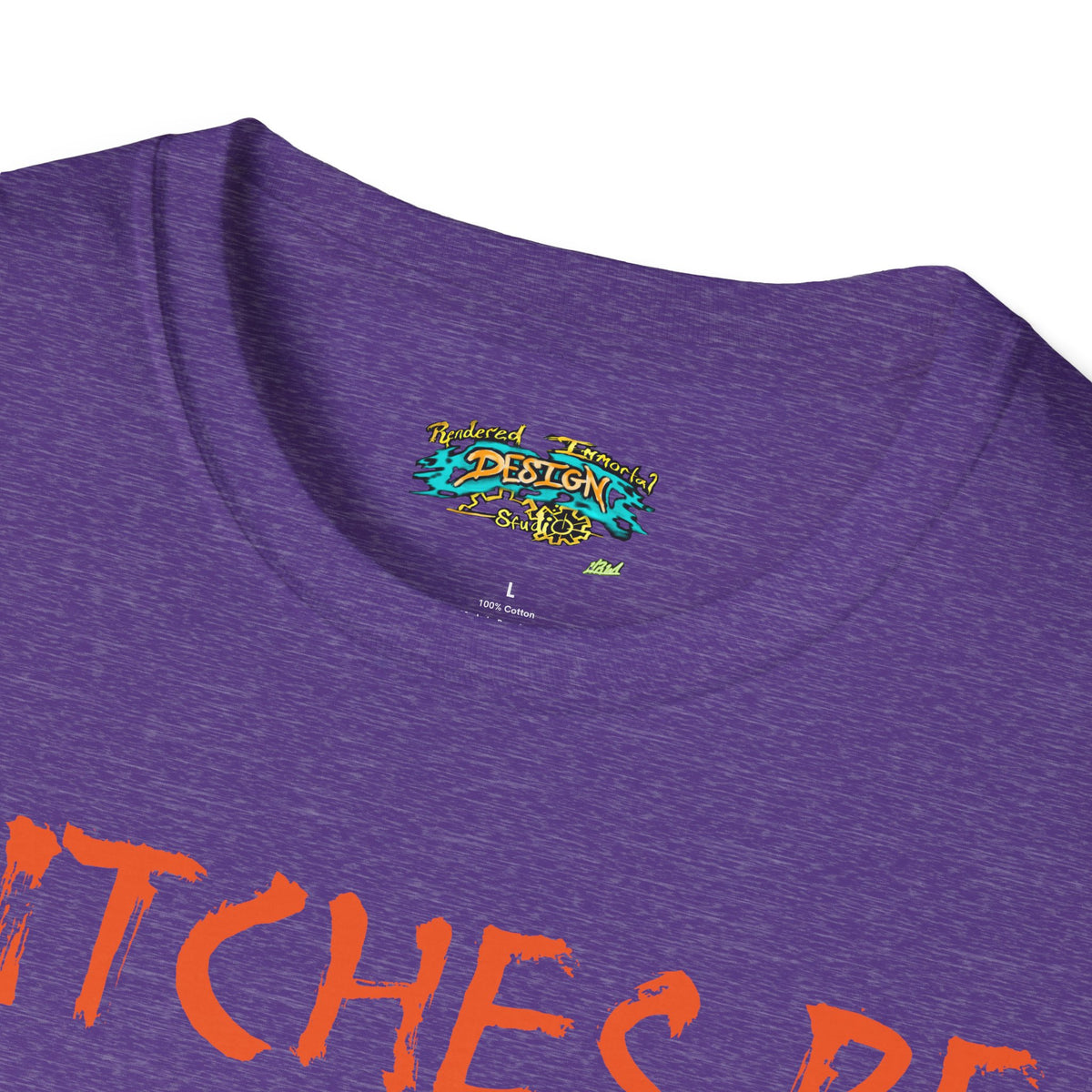 Witches Be Trippin' Unisex T-Shirt - Casual Halloween Tee, Spooky Vibes, Witchcraft Apparel, Perfect for Fall, Trick or Treats
