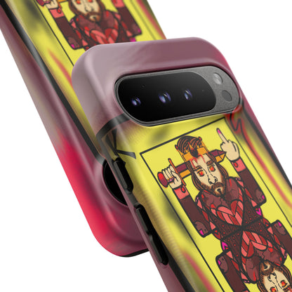 Playing Card Phone Case - Tough Cases with King Design