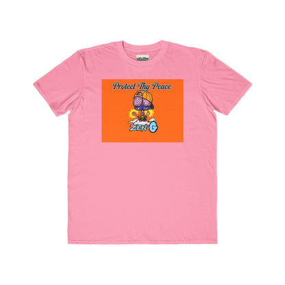 Men's Lightweight Fashion Tee - "Protect Thy Peace" Graphic T-Shirt, Casual Wear, Streetwear, Gift for Him, Comfortable Summer Top